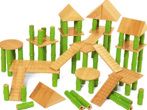 Lakeshore Bamboo Building Blocks - Class Set