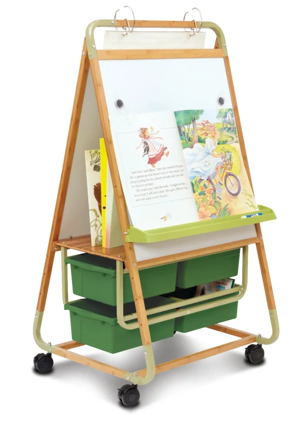 Educational Toys Bamboo Teaching Easel