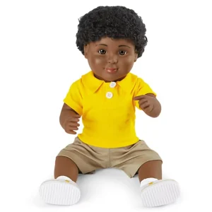Lakeshore Black Boy Doll - Reduced To Clear!