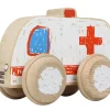 Educational Toys Crayon-on-Wheels Wooden Ambulance - Reduced To Clear!