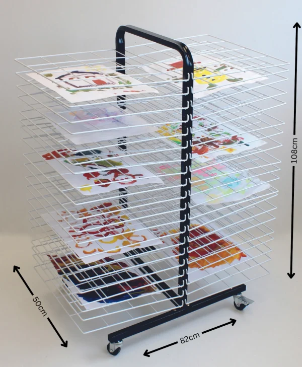 Educational Toys Drying Rack Mobile 40 Large Shelf