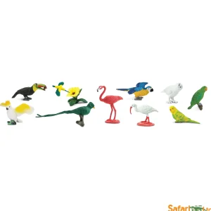 Safari Exotic Birds Toob