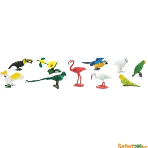 Safari Exotic Birds Toob