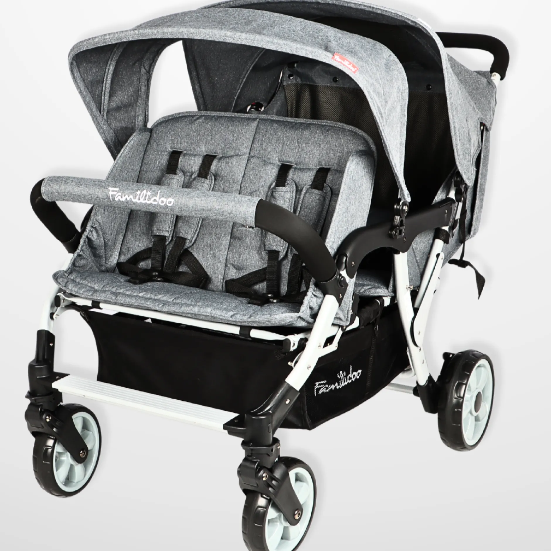 familidoo__seater_lightwe_8-1.webp Familidoo 4 Seater Lightweight Stroller Plus Free Rain Cover