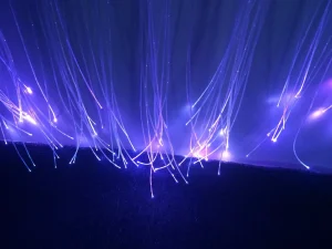 Rover Education Fibre Optic Curtain (150 fibres) with interactive light