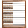 KNOWLEDGE BUILDER Giant 100 Bead Abacus - Natural - Reduced To Clear!