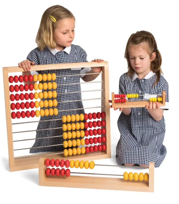 KNOWLEDGE BUILDER Giant 20 Bead Rack - Reduced To Clear!
