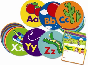 Lakeshore Giant Alphabet Activity Mats - Reduced To Clear