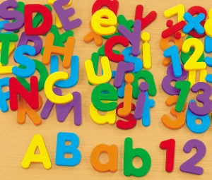 Educational Toys Giant Magnetic Uppercase Letters - Reduced To Clear!