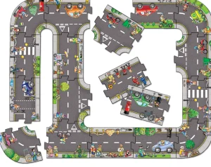 Orchard Giant Road Jigsaw Puzzle