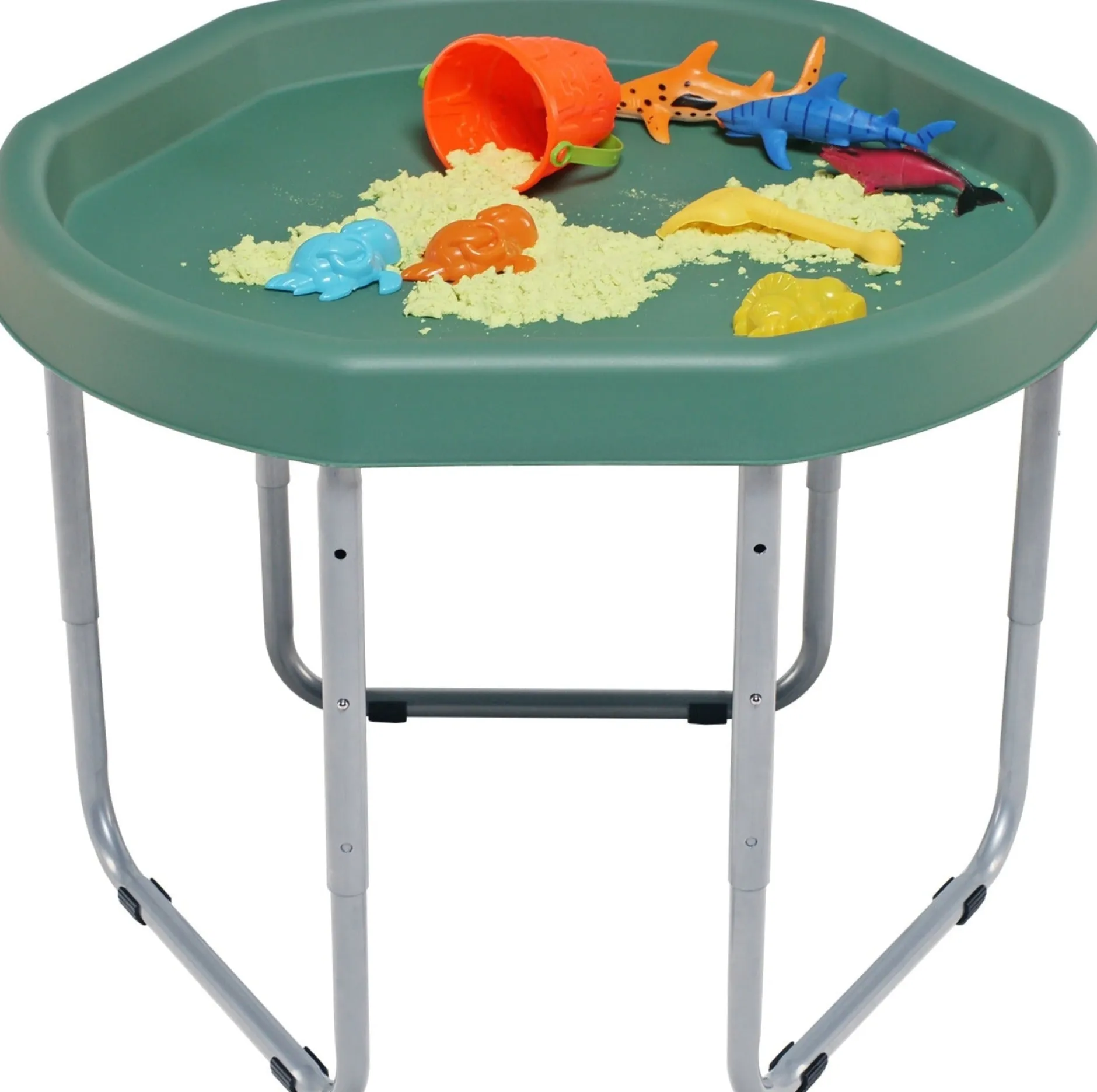 hexacle_tuff_tray_cm_and__8-4.webp Educational Toys Hexacle Tuff Tray (73cm) and stand - Jungle Green