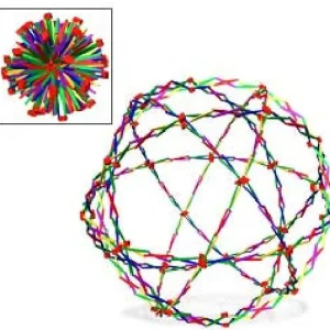 Hoberman Sphere Rainbow