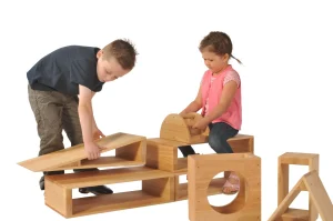 Educational Toys Hollow Block Set - 40 Pieces