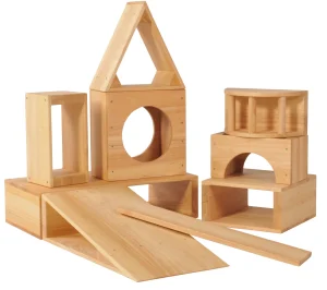 Educational Toys Hollow Block Set - 40 Pieces