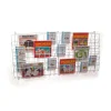 Educational Toys Horizontal Wall Big Book Rack (3 Deep Shelves)