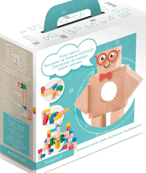 Koogo Kooglo Magnetic Block Mega Set Coloured 100 pieces