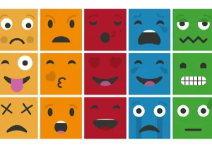 Educational Toys 15 Large Emotions Photo Tiles - REDUCED TO CLEAR!