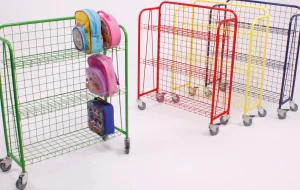 Educational Toys Lunchbox Trolley 20mm Round Tube - Blue