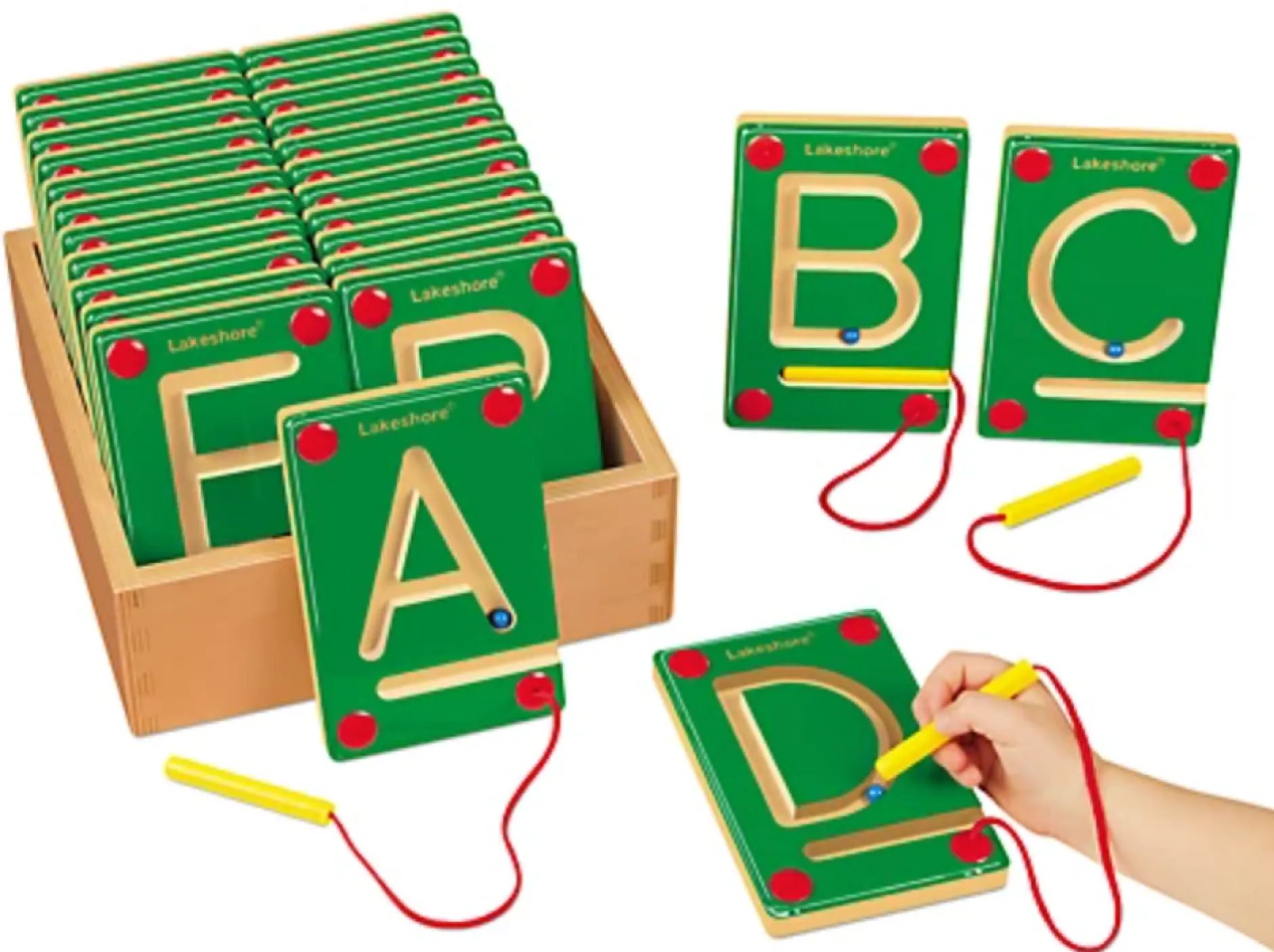 magnetic_uppercase_learni_2.webp Educational Toys Magnetic Uppercase Learning Letters - Reduced To Clear!
