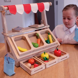 Voila Market Stand With Fruit And Veg