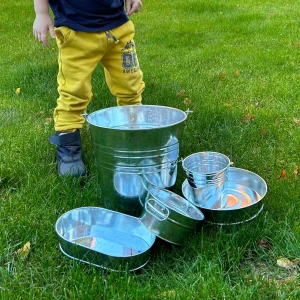 Educational Toys Metal Mud Kitchen Play Set - Pack of 5