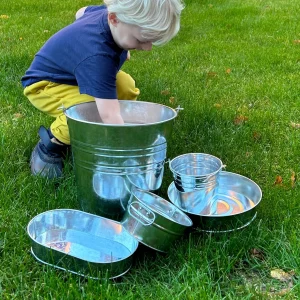 Educational Toys Metal Mud Kitchen Play Set - Pack of 5