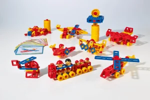Mobilo Set Construction Set (424 Pieces) Plus Gratnells Tray And Lid