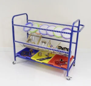 Educational Toys Music Storage Trolley With Gratnells Tray
