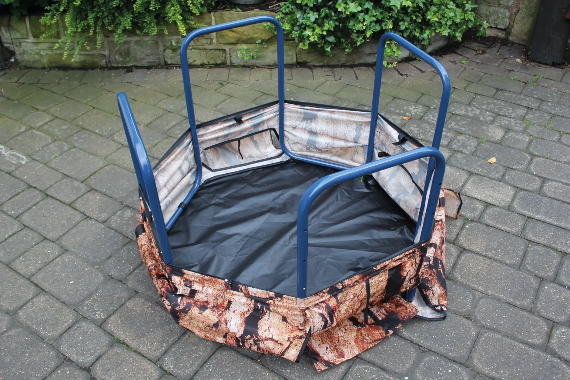 natural_tree_house_and_tu_1.webp Cricket Natural Tree House And Tunnel - Tuff Tray Cover, No Frame