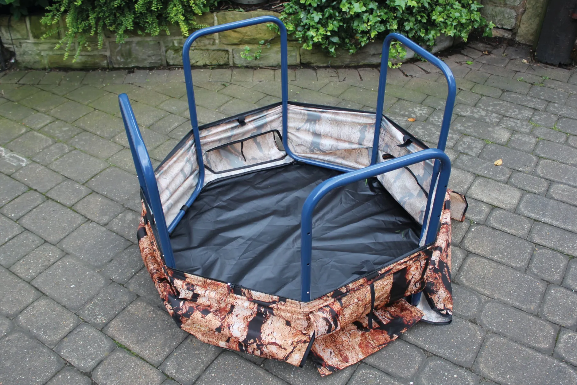 natural_tree_house_and_tu_3.webp Cricket Natural Tree House And Tunnel - Tuff Tray Cover, No Frame