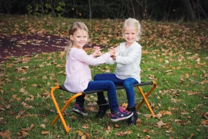 Educational Toys Outdoor Benches - Set of 4