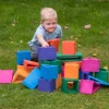 Educational Toys Outdoor Colour Hollow Block Set (27 Pieces)