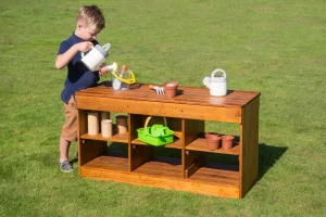 Educational Toys Outdoor Kitchen Bench Unit