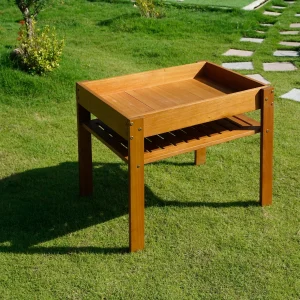 Educational Toys Outdoor Sorting Table for 4 Boxes