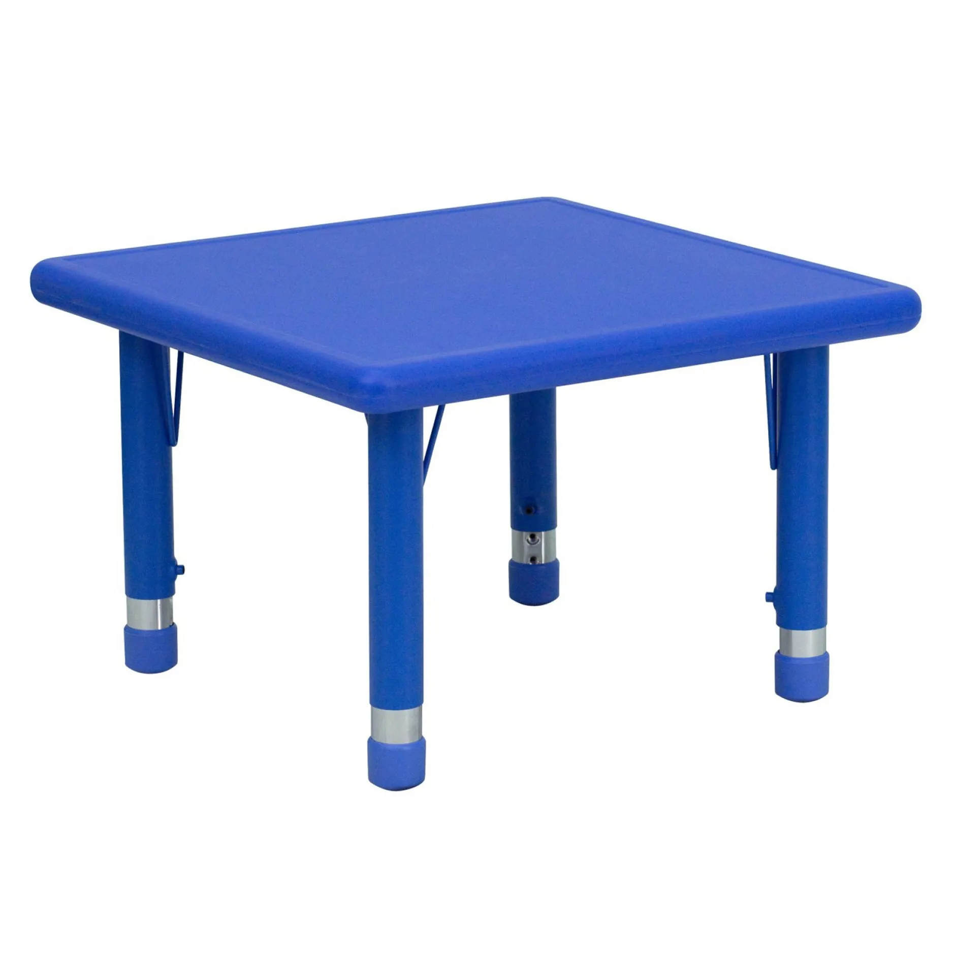 plastic_square_table_blue_1.webp Educational Toys Plastic Square Table Blue with Adjustable Legs