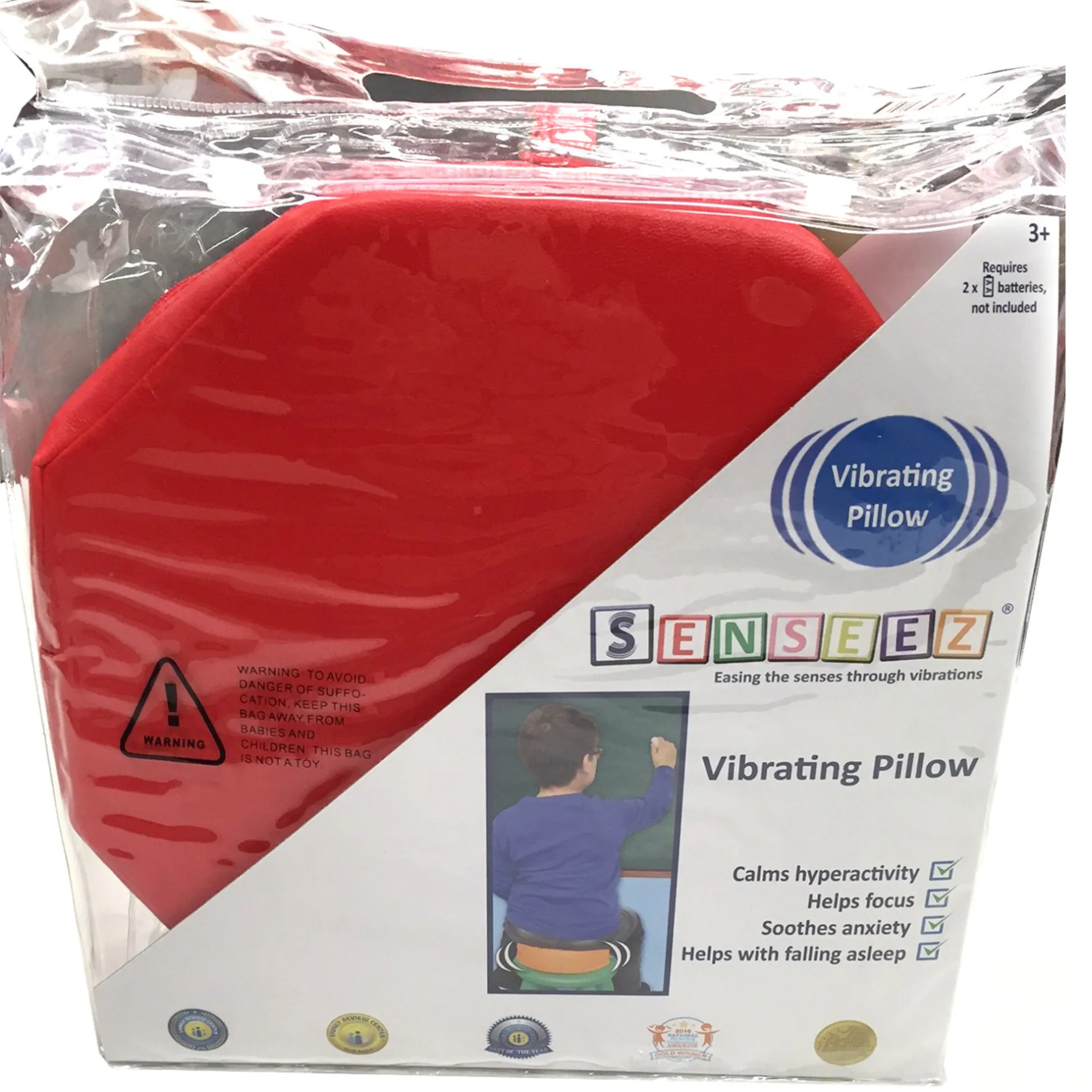 senseez_red_octagon_2.webp Educational Toys Senseez Red Octagon