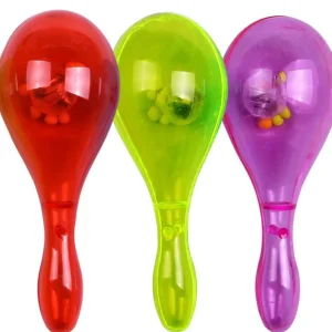 Educational Toys Sensory Light Up Maracas (Pack of 2)