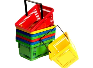 Educational Toys Set Of 8 Baskets (Assorted Colours)