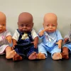 LAP Set of 4 Dolls with Sleep-suits