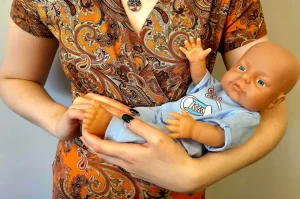 LAP Set of 4 Dolls with Sleep-suits