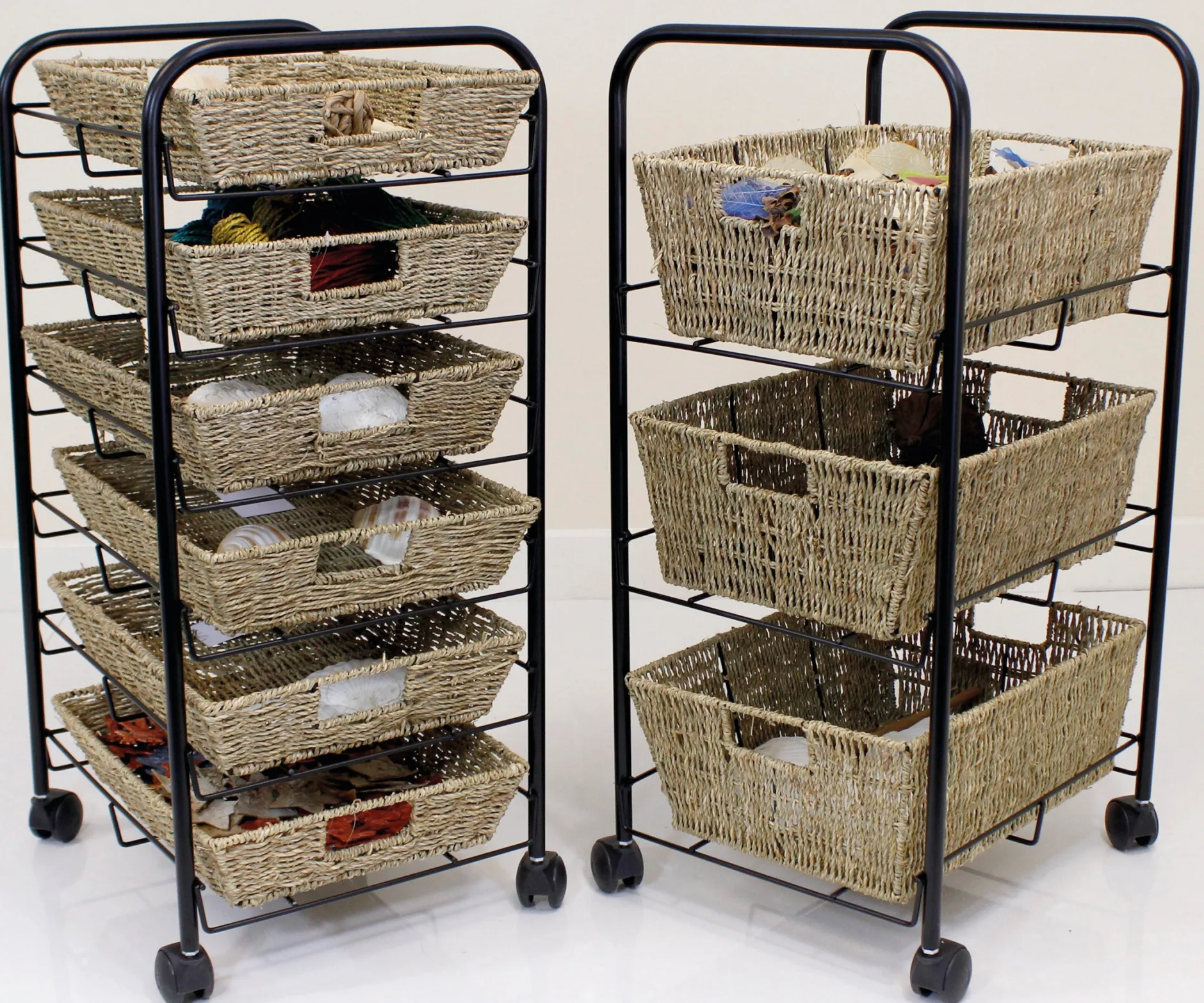 shelf_deep_tray_storage__0.webp Educational Toys 3 Shelf Deep Tray Storage With Seagrass Baskets