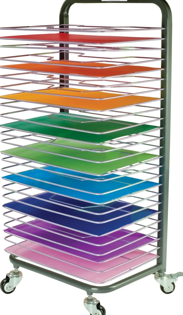 Educational Toys 25 Shelf Mobile Drying Rack