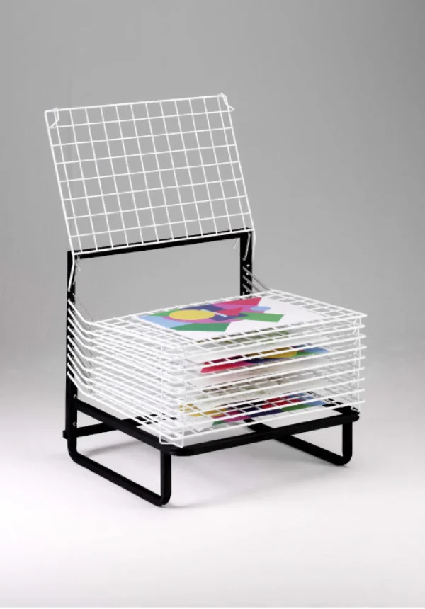 Educational Toys 10 Shelf Spring Loaded Floor Drying Rack