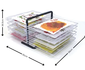 Educational Toys 20 Shelf Table Top Drying Rack
