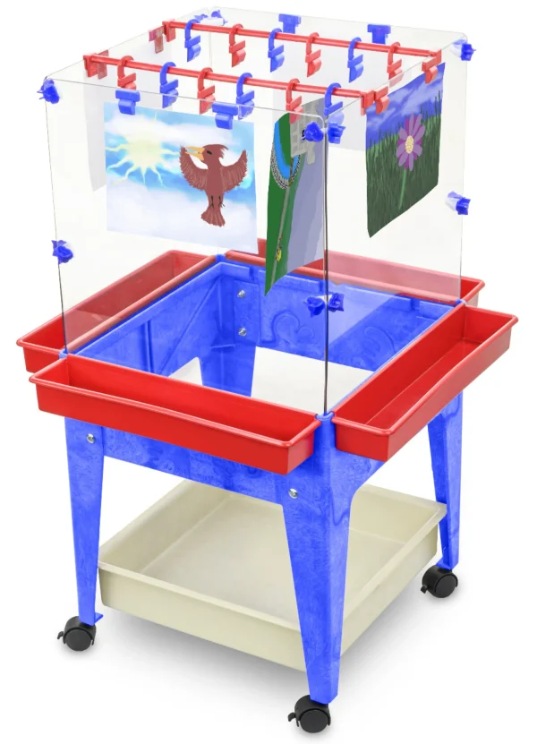Educational Toys 4 Sided Space Saver Easel