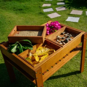 Educational Toys Sorting Table And Boxes