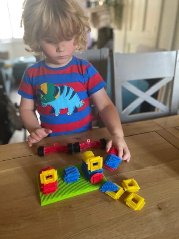 Flair Stickle bricks mobile Set - 154 pcs