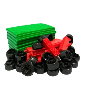 Educational Toys Stickle bricks set of 8 base plates