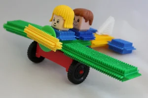 Educational Toys Stickle bricks superset in a tray