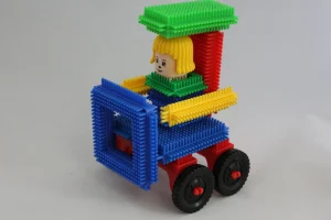 Educational Toys Stickle bricks superset in a tray
